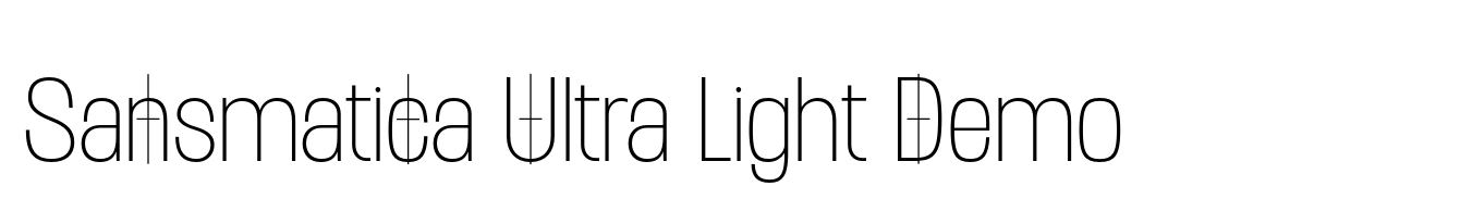 Sansmatica Ultra Light Demo